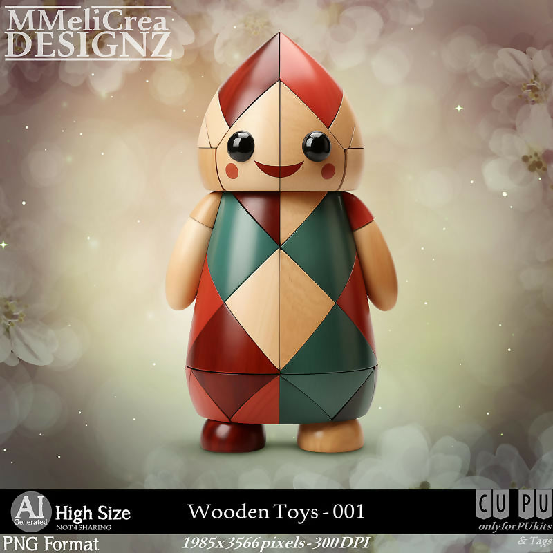 MMD - AI - Wooden Toys - CU001