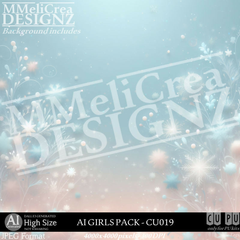MMD - AI - GIRLS PACK - CU019