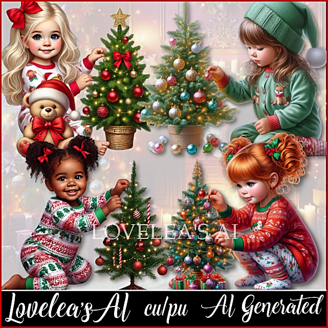 CHRISTMAS TREE WITH KIDS PACK