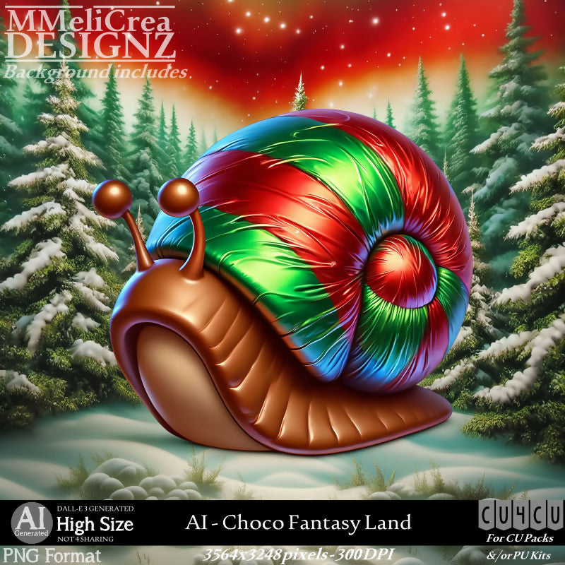 MMD - AI - CU4CU - Choco Fantasy Land