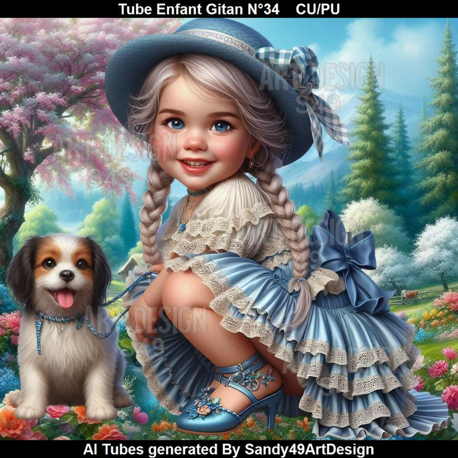 Tube Enfant Gitan N°34