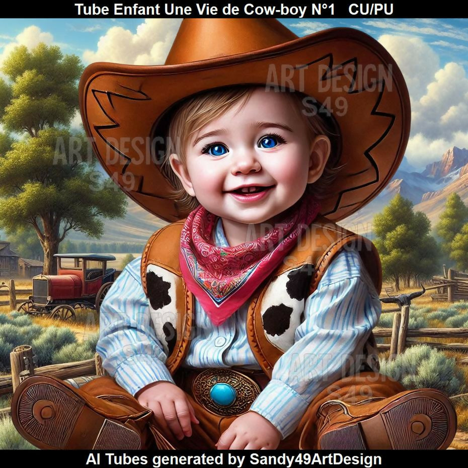 Tube Enfant une Vie de Cow-boy N°1