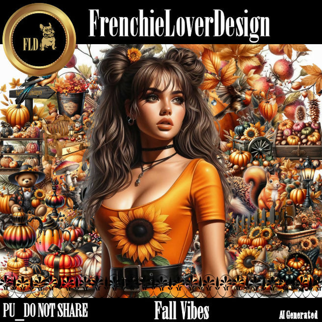 FrenchieLoverDesign_ Fall Vibes