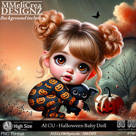 MMD - AI - CU Halloween Baby Doll