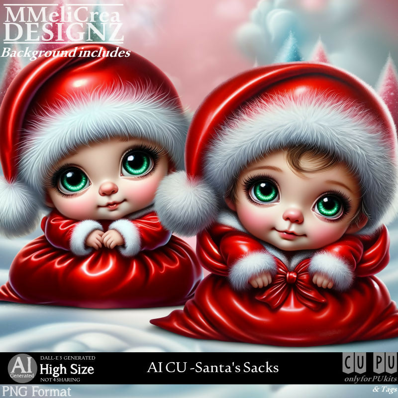 MMD - AI - CU Santa's Sacks