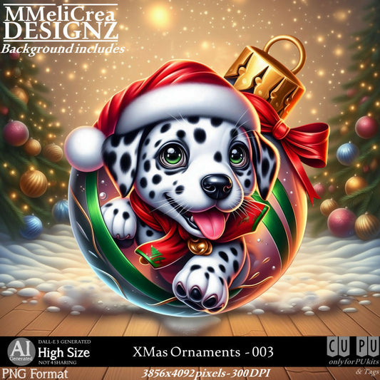 MMD - AI - XMas Ornaments - CU003