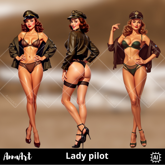 Lady pilot