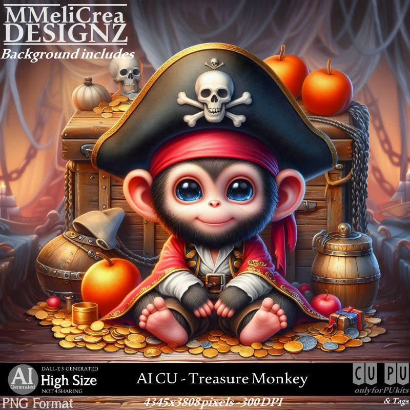 MMD_AI_CUTreasureMonkey_PV