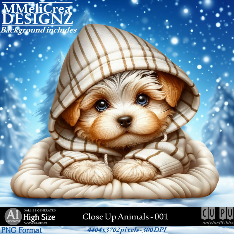 MMD - AI - Close Up Animals - CU001