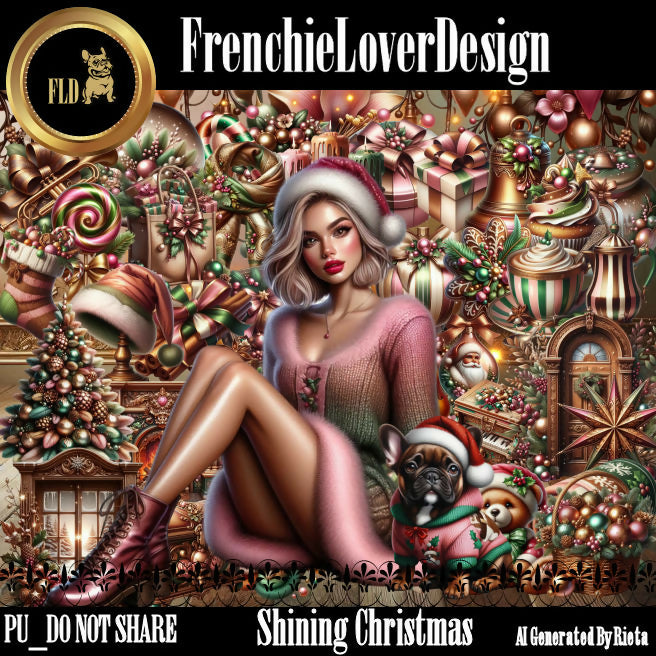 FrenchieLoverDesign_ Shining Christmas