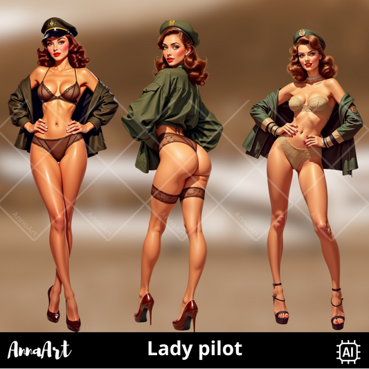 Lady pilot