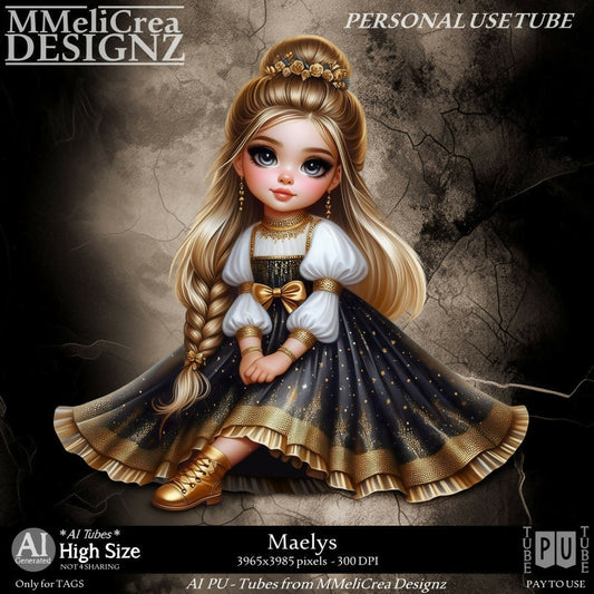 MMD - PU - AI Tube - Maelys