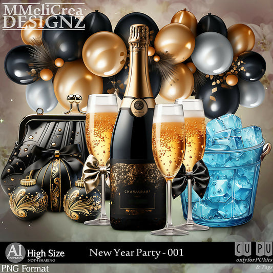 MMD - AI - New Year Party - CU001