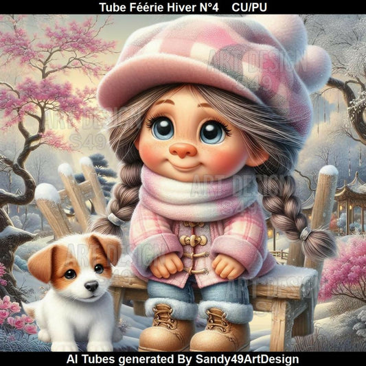 Tube Féérie Hiver N°4