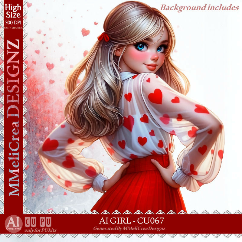 MMD - AI - GIRL - CU067