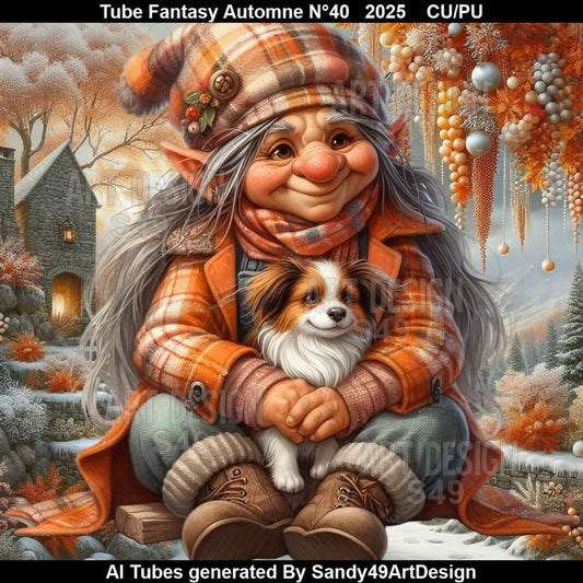 Tube Fantasy Automne N°40 2025