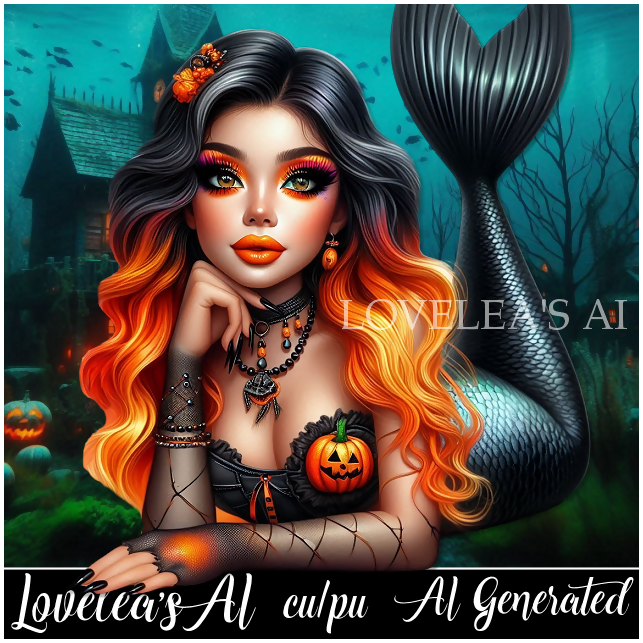 HALLOWEEN MERMAID 6