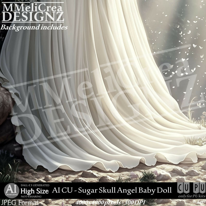 MMD - AI - CU Sugar Skull Angel Baby Doll