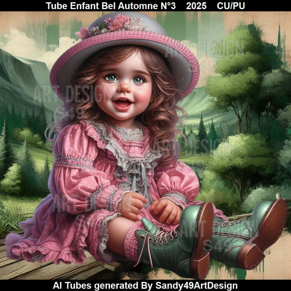 Tube Enfant Bel Automne N°3 2025