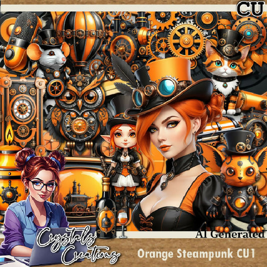 Orange Steampunk CU Pack 1