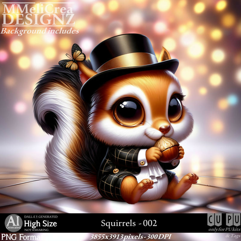 MMD - AI - Squirrels - CU002