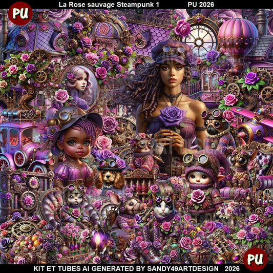 La Rose sauvage Steampunk 1 2026