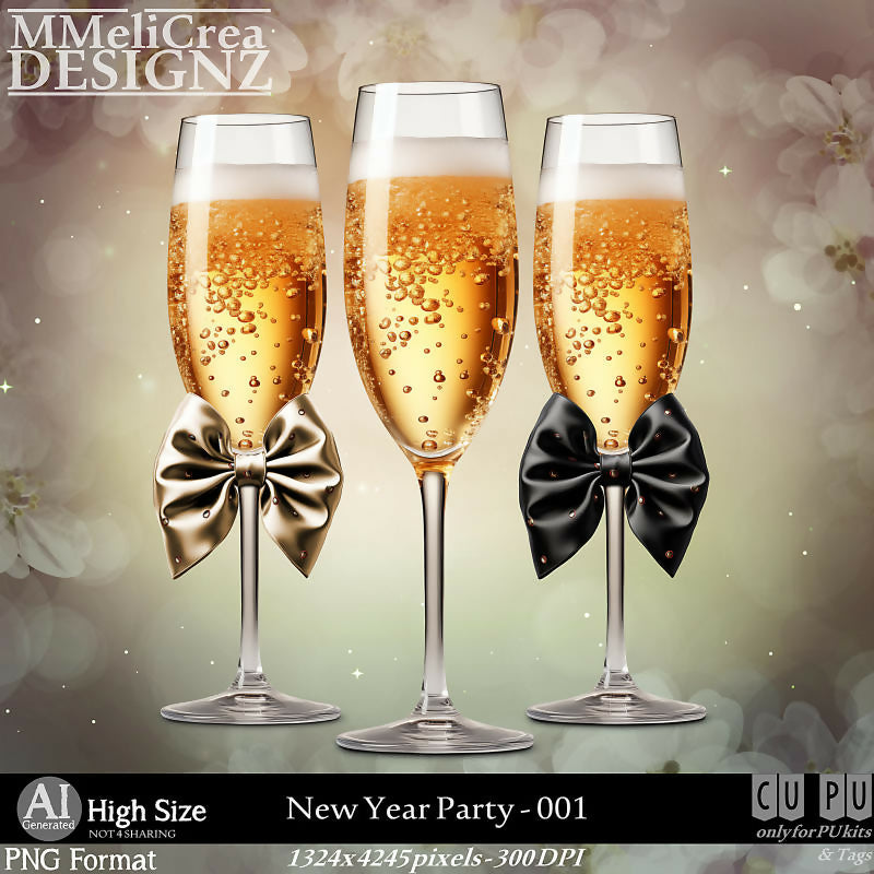 MMD - AI - New Year Party - CU001