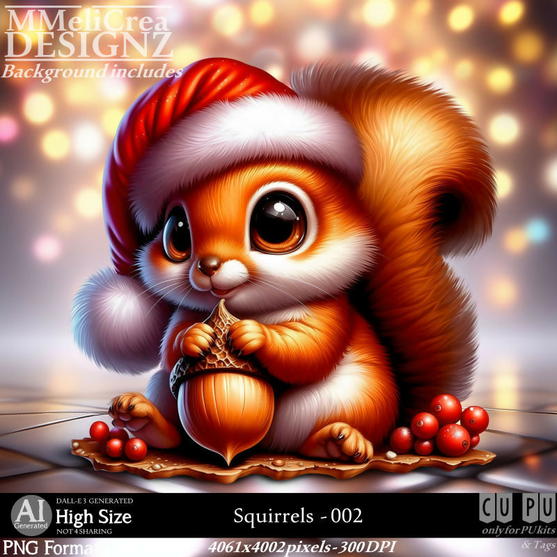 MMD - AI - Squirrels - CU002