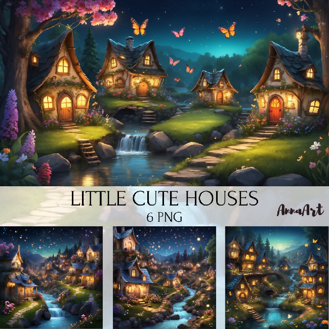 Little cute houses