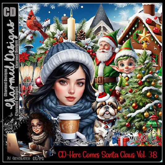 CD-Here Comes Santa Claus Vol. 38