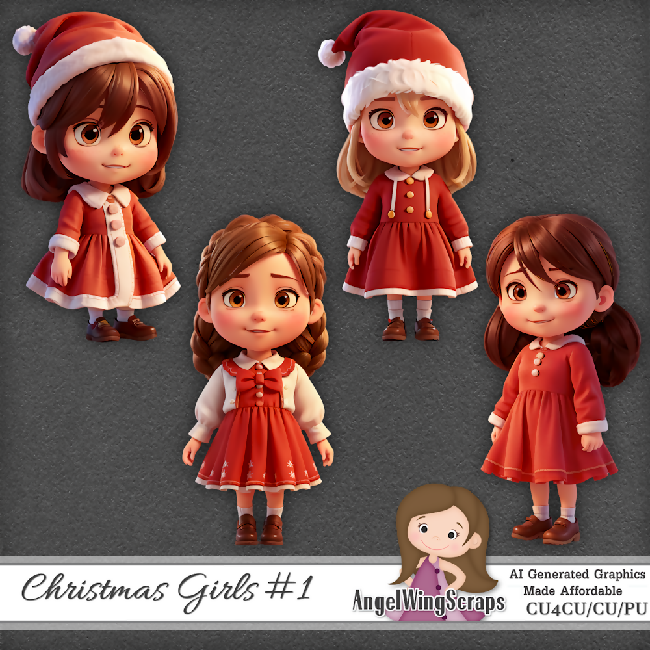 AI - CU4CU - Christmas Girls #1