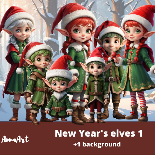 New Year's elves 1