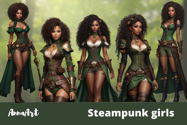 Steampunk girls