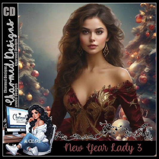 New Year Lady 3