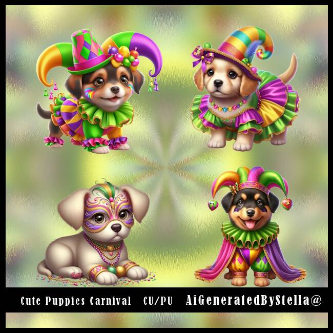 Cute Puppies Carnival