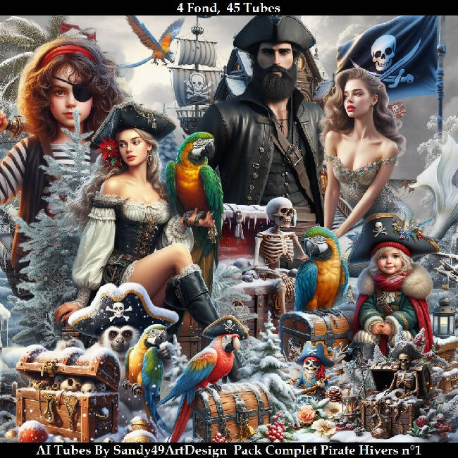 Pack complet Pirate Hiver N°1