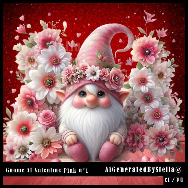 Gnome ST Valentine Pink_01
