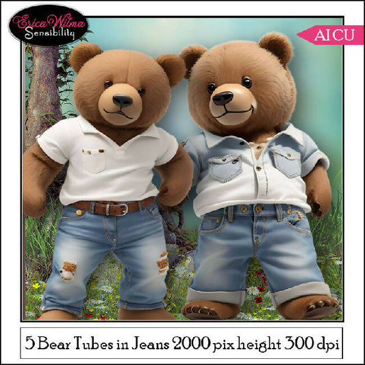 EW AI Bear in Jeans 01