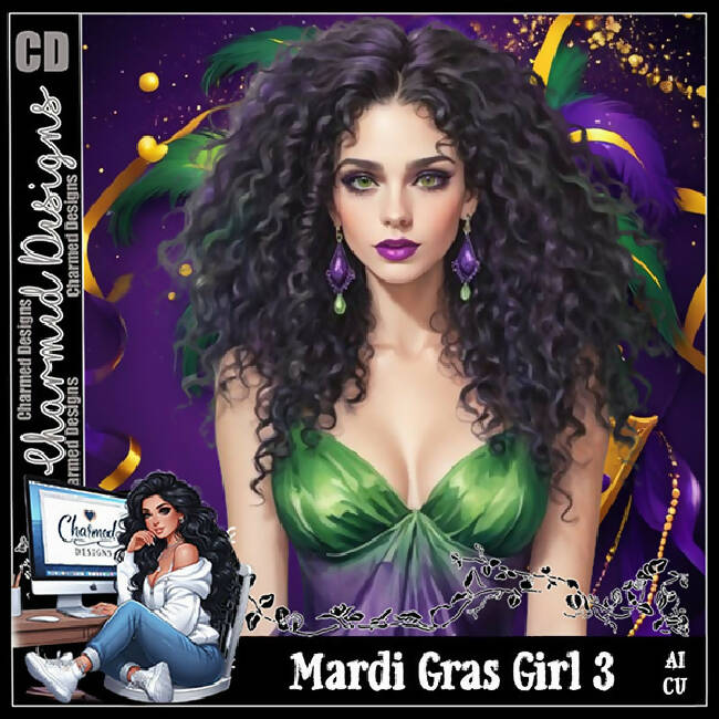 Mardi Gras Girl 3