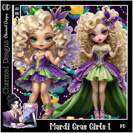Mardi Gras Girls 1