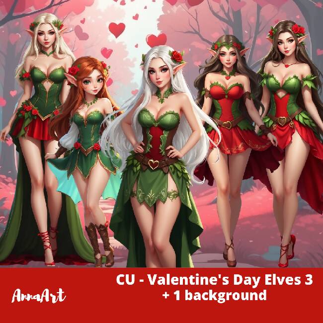 CU - Valentine's Day Elves 3