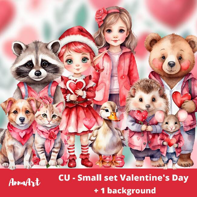 CU - Small set Valentine's Day