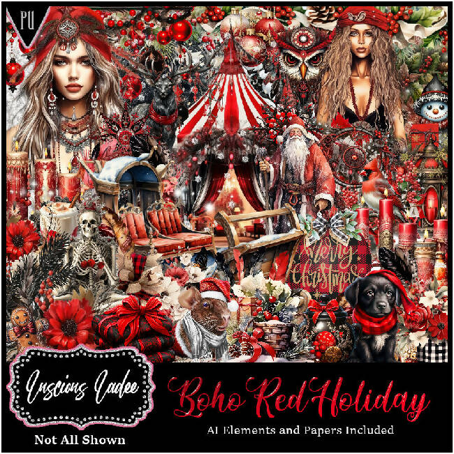 Boho Red Holiday
