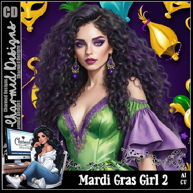 Mardi Gras Girl 2