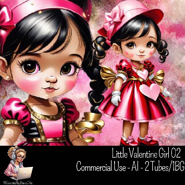 Little Valentine Girl 02