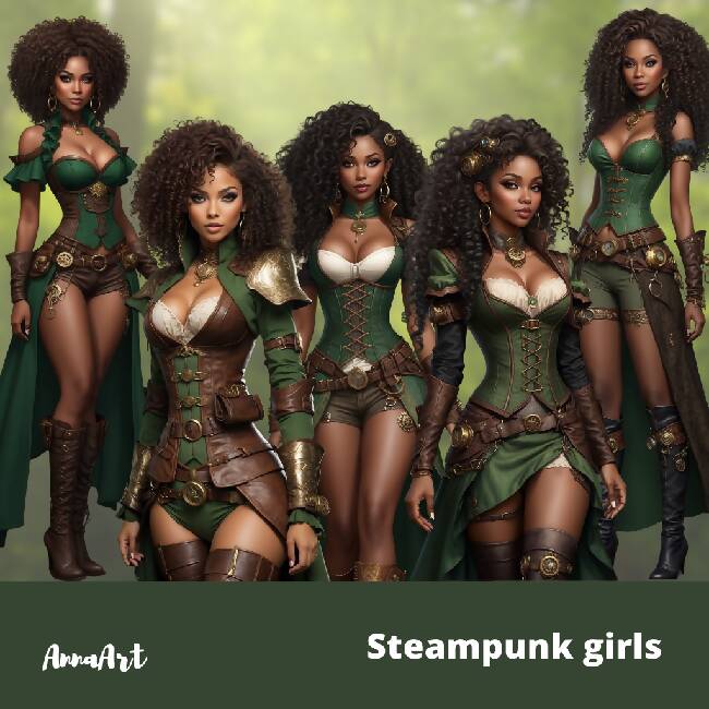 Steampunk girls